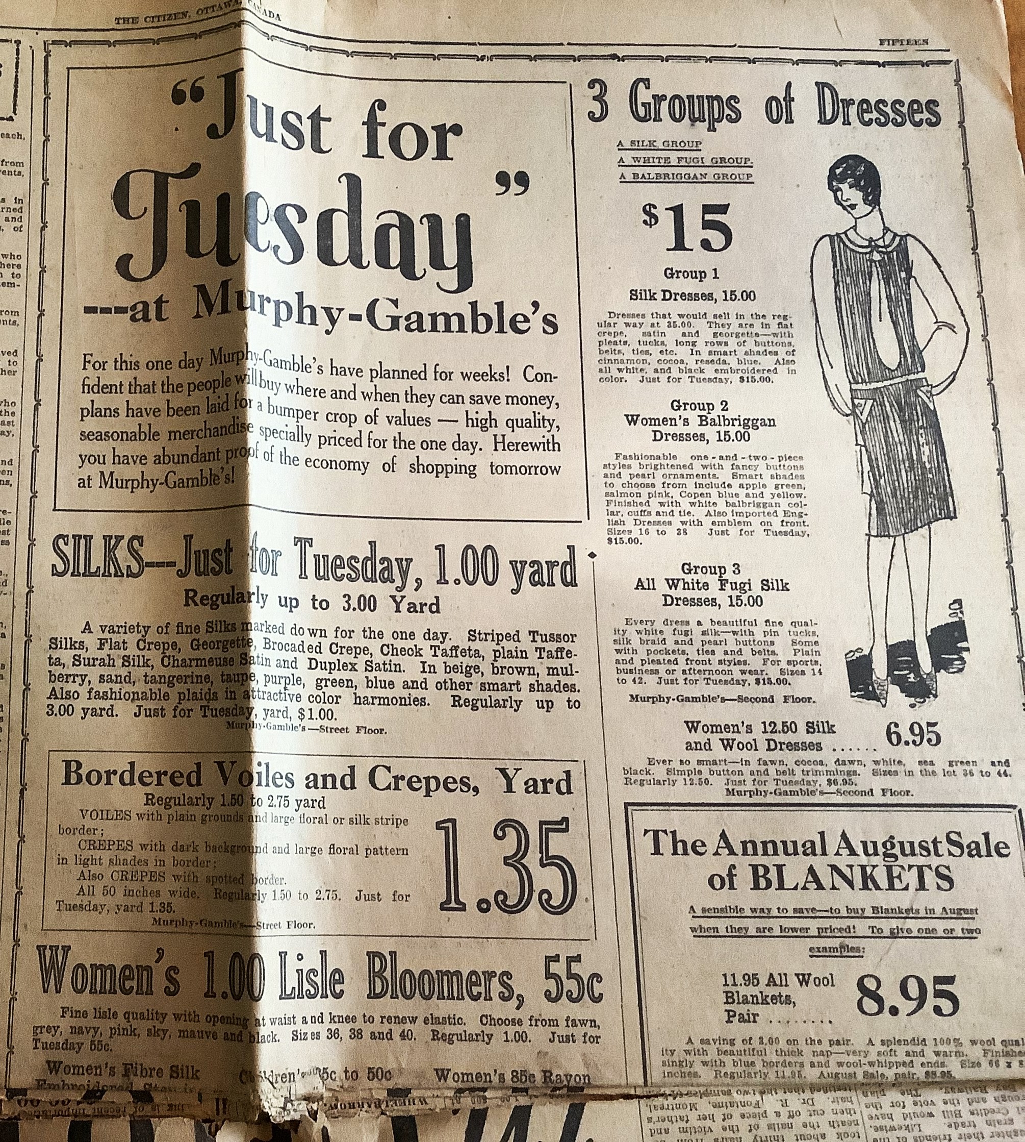1926 August 16 Citizen Centenary Edition (14c) Murphy Gamble