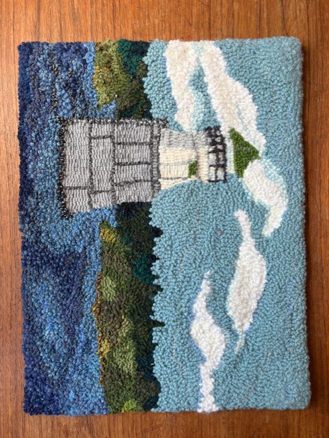 shoal lighthouse rug