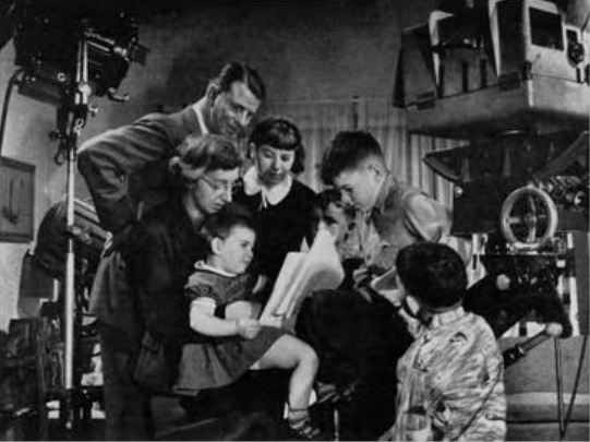 Crawley Judith and Budge and family c 1950 wikipedia