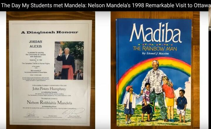 Mandela Visit to Ottawa
