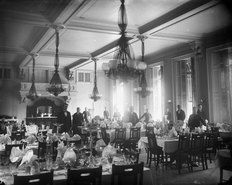 Ottawa Russell House Dining Room 1884