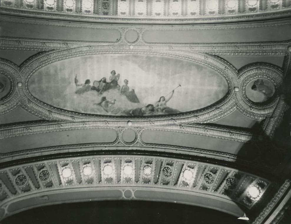 ceiling russell theatre