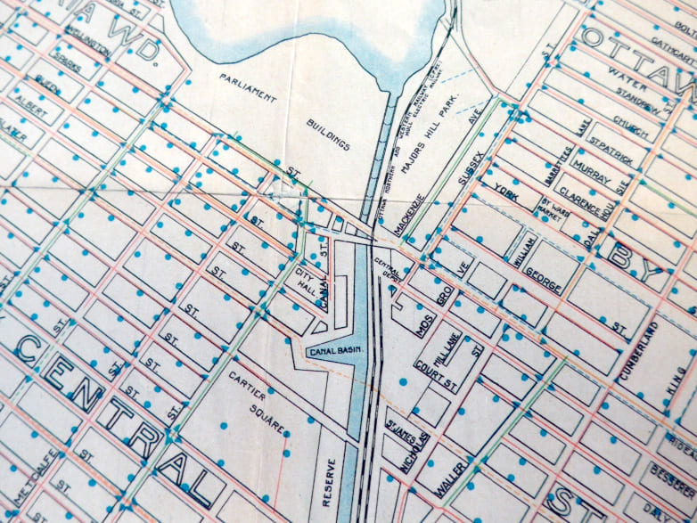 map ottawa 1900