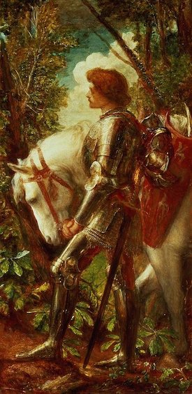 sir galahad george frederic watts