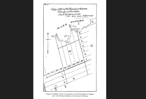 Hamnet Pinhey Hill – LeBreton’s Influence on the Route of the Rideau Canal: Historical Fact… or Myth?