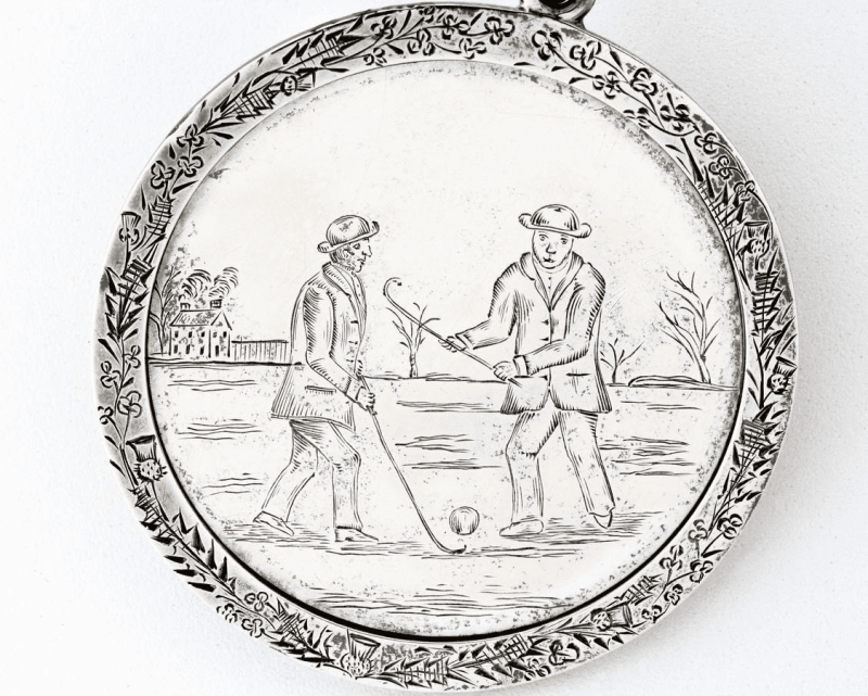 Mackay’s Silver Shintie Medal, 1852