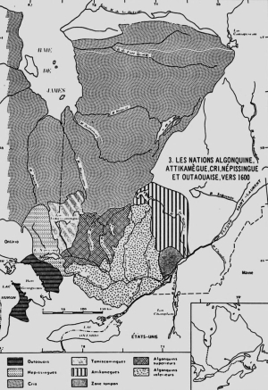 Algonquin land claim map