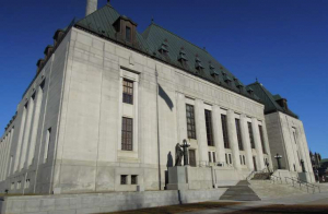 The Supreme Court of Canda building on Wellington Street, completed in 1941.