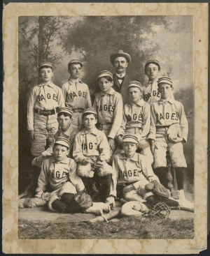 House of Commons &quot;Pages&quot; baseball team