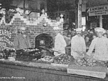 Thomas Ahearn&#039;s oven in operation at the Central Canada Exhibition