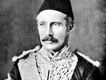 Major General Charles &quot;Chinese&quot; Gordon, 1833-1885, wearing his Egyptian uniform