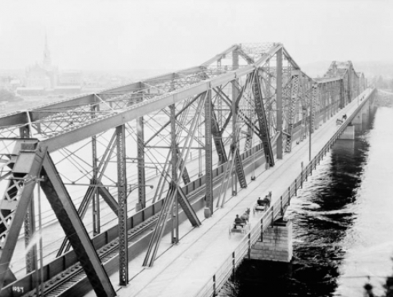 The Inter-Provincial Bridge, a.k.a. The Royal Alexandra Bridge - The  Historical Society of Ottawa