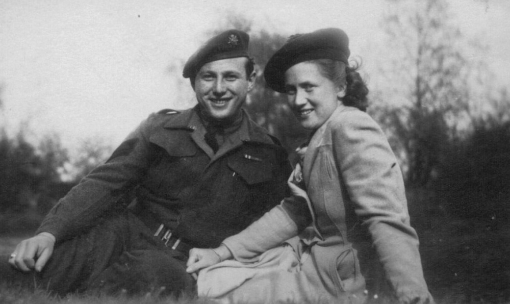 Phil &amp; Nancy Weiss, Utrecht 1946