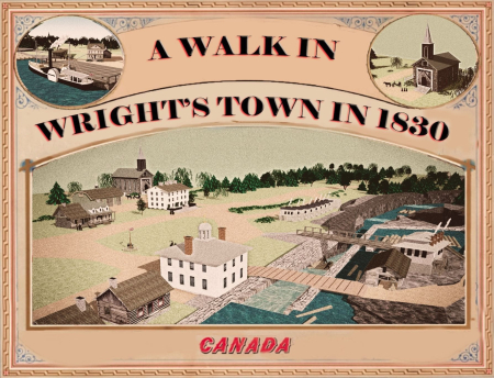 A Walk in Wright&#039;s Town in 1830