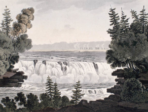 Chaudière Falls on the Ottawa River.