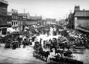 Byward Market on Market Day, c. 1910